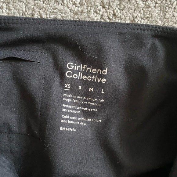 Girlfriend Collective Black Leggings - Picture 2 of 3